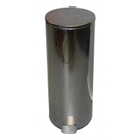 Урна с педалью 30л хром