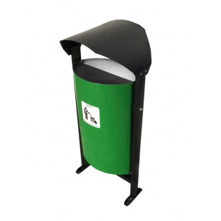 Урна уличная ЕВРО-25 (Без пепельницы)