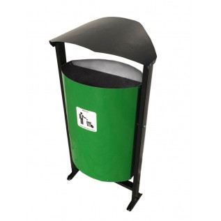 Урна уличная ЕВРО-35 (Без пепельницы)