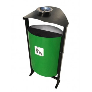 Урна уличная ЕВРО-50 (С пепельницей)