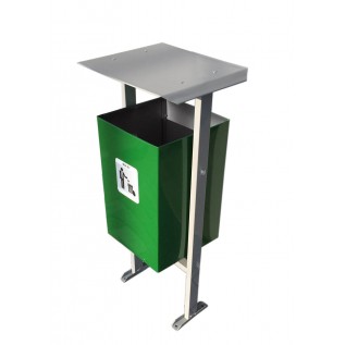 Урна уличная ЭКО-25 (У2) (Без пепельницы)