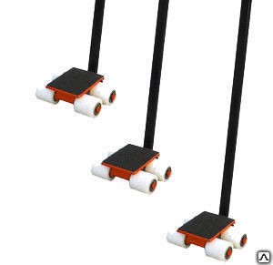 Транспортная платформа 3000кг подкатная TOR 3000R-04W г/п 3т в Гродно