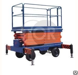 Подъемник ножничный передвижной модели SJY 1000 кг 6 м в Гродно