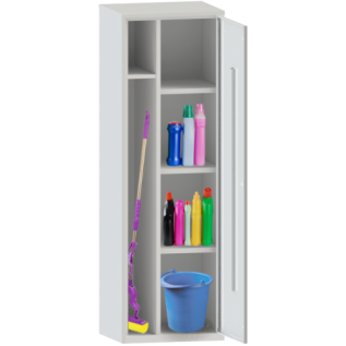 Шкаф для хозяйственного инвентаря ШМУ купить в Гродно