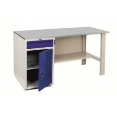 Верстак слесарный однотумбовый WD 120SH+WD2 без экрана