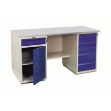 Верстак слесарный двухтумбовый WD 160SH+WD2+WD5 без экрана